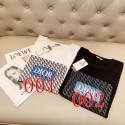 Dior ディオール 韓国風ハイブランド夏 半袖 涼しいキッズ 家族Tシャツスポーツウェア服ブランドディオール tシャツ 大人用 男女共用tシャツディオール  女の子男の子 ママパパ ペアお揃い無地 半袖tシャツ