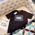 Dior ディオール 韓国風ハイブランド夏 半袖 涼しいキッズ 家族Tシャツスポーツウェア服ブランドディオール tシャツ 大人用 男女共用tシャツディオール  女の子男の子 ママパパ ペアお揃い無地 半袖tシャツ