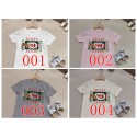 Gucci グッチ親子コーデ ハイブランド激安tシャツ 子供 メンズ レディース韓国風ハイブランドGucci グッチ夏 半袖 涼しいキッズ 家族TシャツブランドGucci グッチ激安ルームウェアブランドパロディ服ウェア