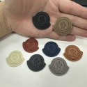 縫製モンクレールワッペン激安黒白ロゴシリコン製monclerワッペンブランド激安monclerワッペン 3点セット  ハンドメイド オリジナル