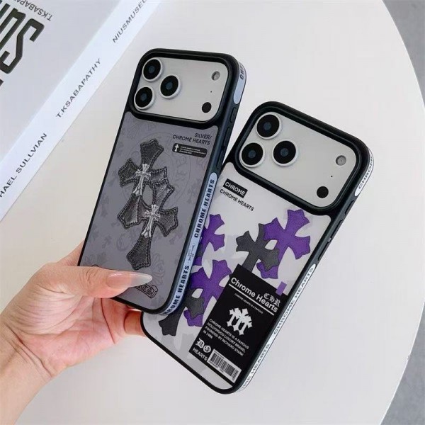 クロムハーツ ファッションハイブランドパロディChrome Hearts iphone18 pro max 17 pro 16 plusケースブランドクロムハーツ アイフォン14pro max 15 16 17 18 proケースiphone18 17 16 15 14/13/12 pro maxケースブランドパチモン韓国ブランドクロムハーツ  iphone18pro/17 pro max 16 plusケース偽物