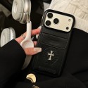 クロムハーツ Chrome Hearts 革制カード入れ iphone18 pro max 17 pro 16 plusケースブランドiphone18 air 17 pro maxカバー メンズレディース激安コピーブランドChrome Hearts iphone18 pro 17 pro max 15 16ケースおすすめハイブランドアイフォン18 17 16 15 pro max airケース高品質
