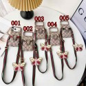 Gucci グッチ斜めかけショルダーカード入れスタンド機能付きiphone18 pro max 17 pro 16 plusケースブランドiphone18 air 17 pro maxカバー バタフライおしゃれレディース激安コピーブランドアイフォン18 pro 14pro max 15 16 17 18 proケースおすすめ