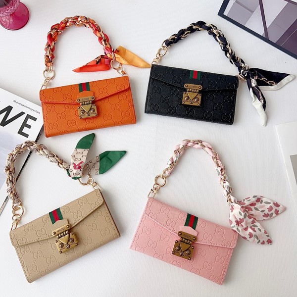 Gucci グッチ手提げレディース愛用チェーンGalaxy S26 ultra s25 s24 s23ケース コピーGalaxy S26/S26Ultraケースカード入れ財布ブランドアイホン18 17 16 15 pro maxケース韓国風ブランドギャラクシーS26 ultra s25ケース