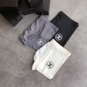 Chanel シャネルボクサーパンツメンズ 人気 男性 ハイブランド偽 短パン ハイブランドシャネルアンダーウェア 彼氏へのプレゼント シャネル ローライズ パンツ 下着 肌着 男性 3枚セット