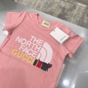 Gucci グッチノースフェイス the north face ベビー服tシャツロンパース 女の子 男の子 赤ちゃんコーデ ハイブランドノースフェイス the north face激安幼児 部屋着  韓国風ハイブランド夏 半袖 涼しいgucciキッズ 赤ちゃん ロンパース激安 59cm 66cm 73cm 80cm 90cm