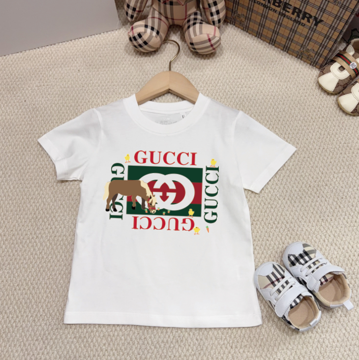 Gucci グッチ親子コーデ ハイブランド激安tシャツ 子供