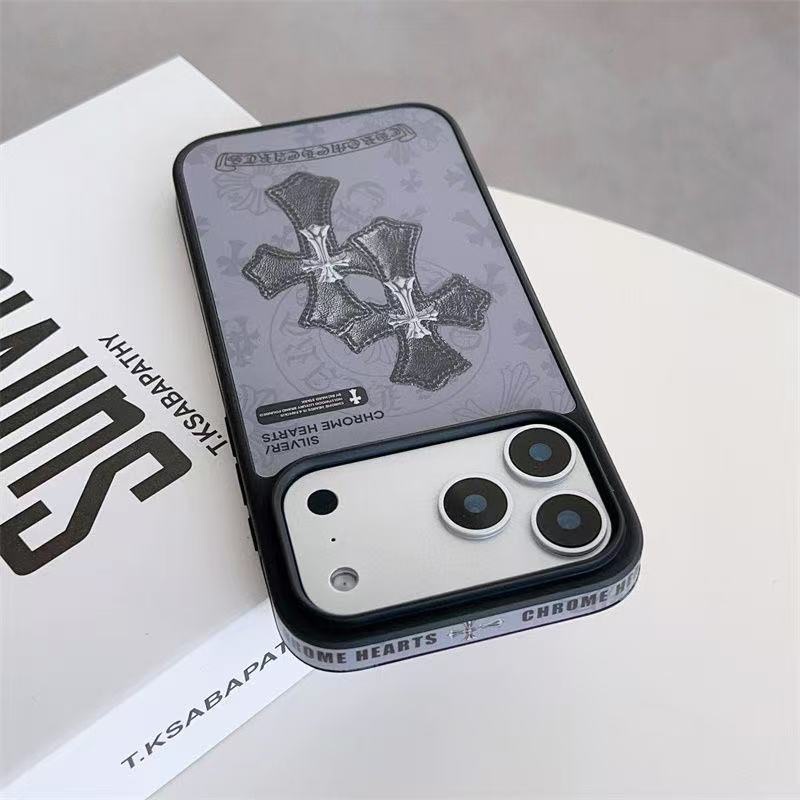 アイフォン14pro max 15 16 17 18 proケース クロムハーツ
