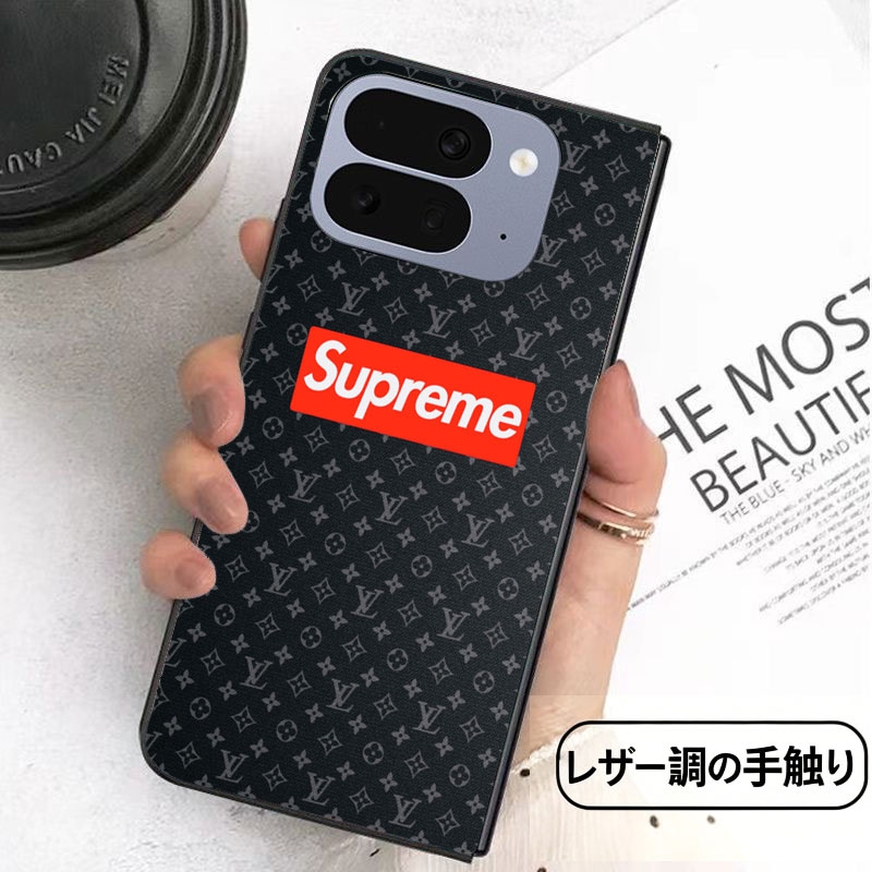 ブランドルイヴィトンシュプリームGalaxy Z fold8 7 6 lip8 7 iphone ultra fold google pixel 10 fold 11 foldケース