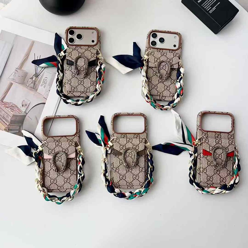 グッチレディース手提げカード入れGG iphone18 pro max 17 pro 16 plusケース