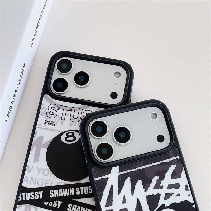 Stussy ブランドiphone18 air 17 pro maxカバー メンズレディース
