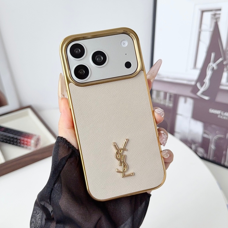 ハイブランドパロディiphone18 pro max 17 pro 16 plusケース ysl