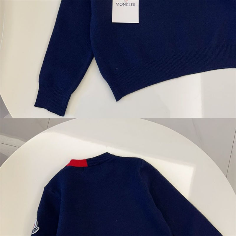 ブランドモンクレール子供ニットトップス キッズ セーター